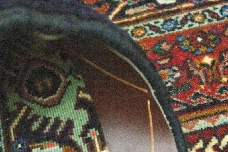 Alfombra de pasillo Alfombra persa - Bidjar - 185 x 64 cm - rojo