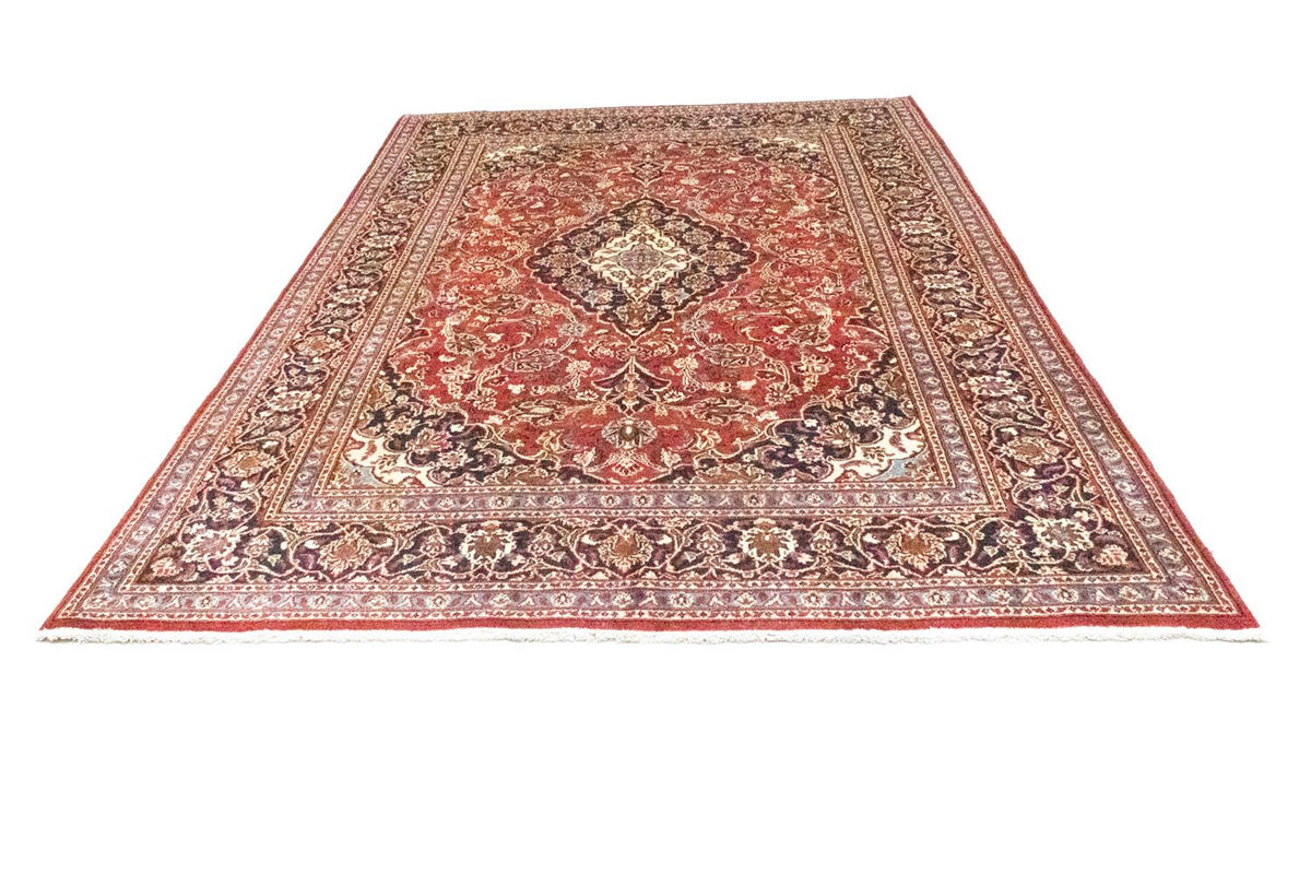 Alfombra persa - Keshan - 292 x 190 cm - rojo