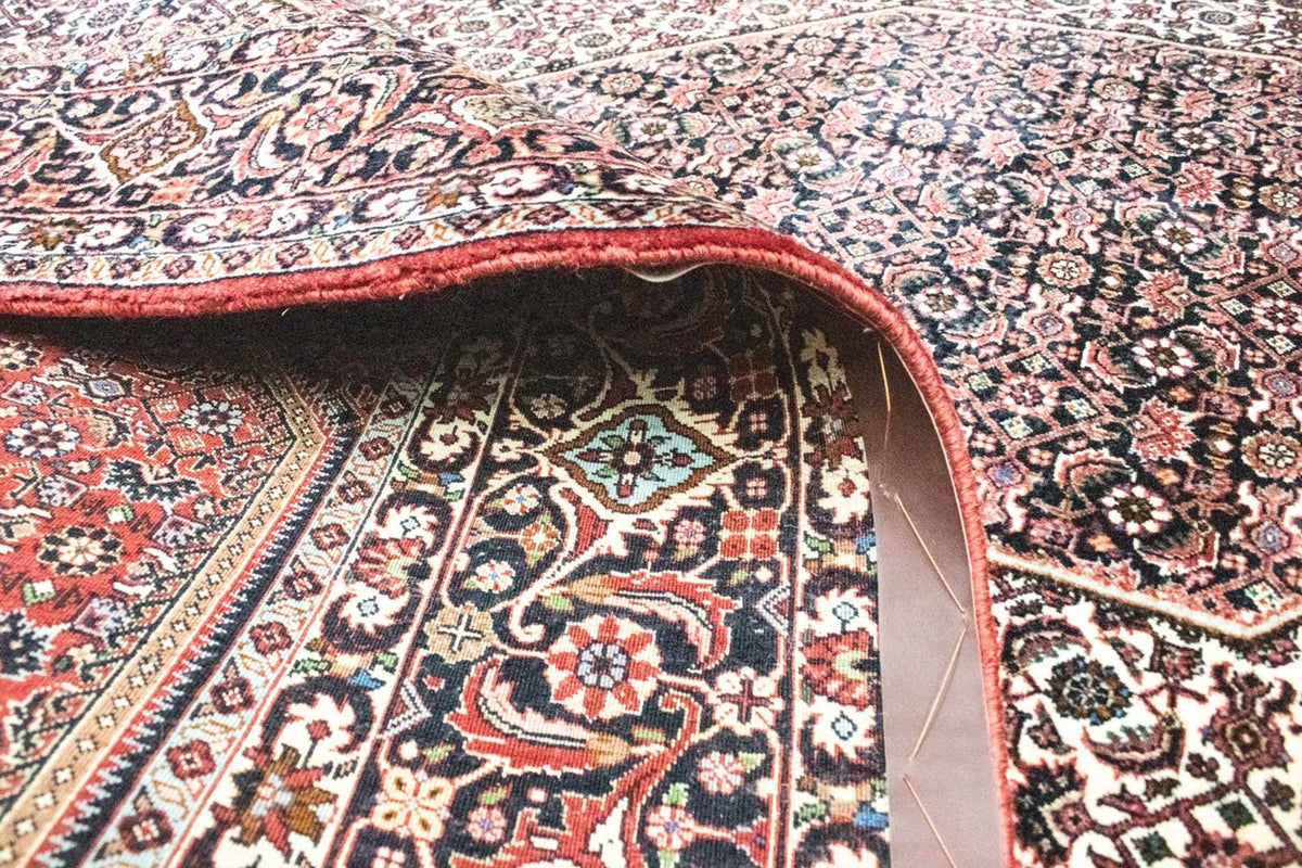 Alfombra persa - Bidjar - 303 x 200 cm - rojo