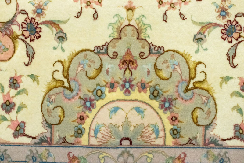 Alfombra de pasillo Alfombra persa - Tabriz - 339 x 91 cm - beige