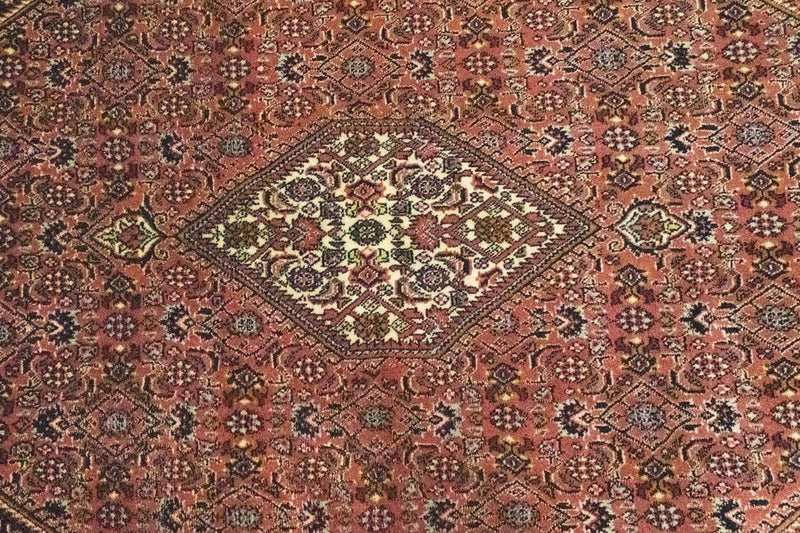 Alfombra persa - Bidjar - 230 x 137 cm - rojo