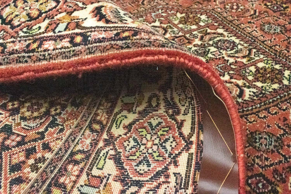 Alfombra persa - Bidjar - 230 x 137 cm - rojo