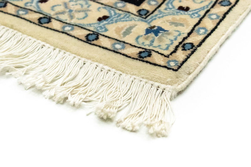 Alfombra de pasillo Alfombra persa - Nain - 215 x 57 cm - azul oscuro