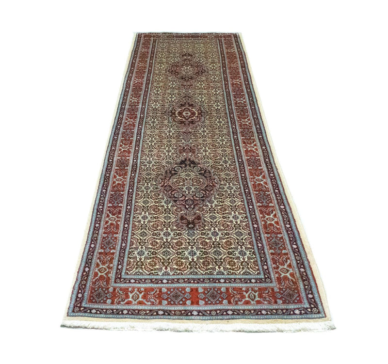 Alfombra de pasillo Alfombra persa - Clásica - 288 x 81 cm - beige