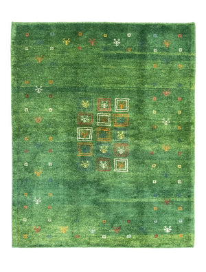 Alfombra Gabbeh - Persa - 189 x 155 cm - verde