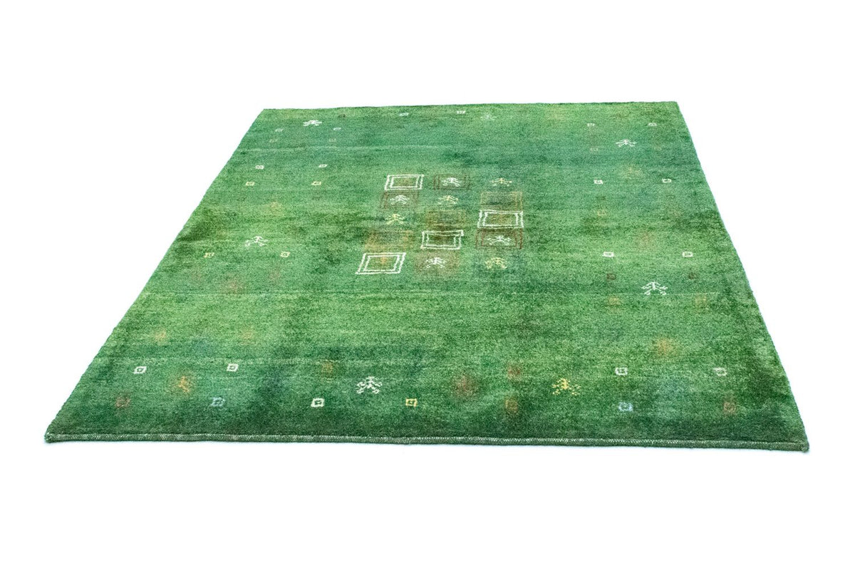 Alfombra Gabbeh - Persa - 189 x 155 cm - verde