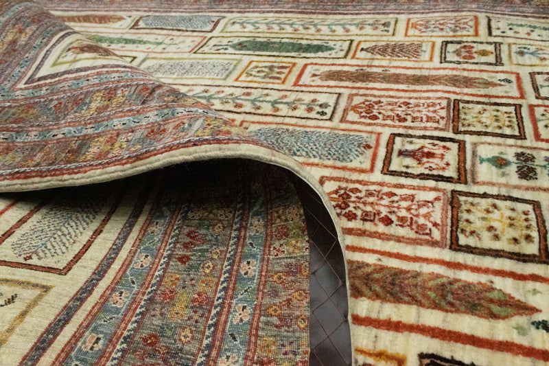 Alfombra Gabbeh - Loribaft Persa - 260 x 172 cm - colorido