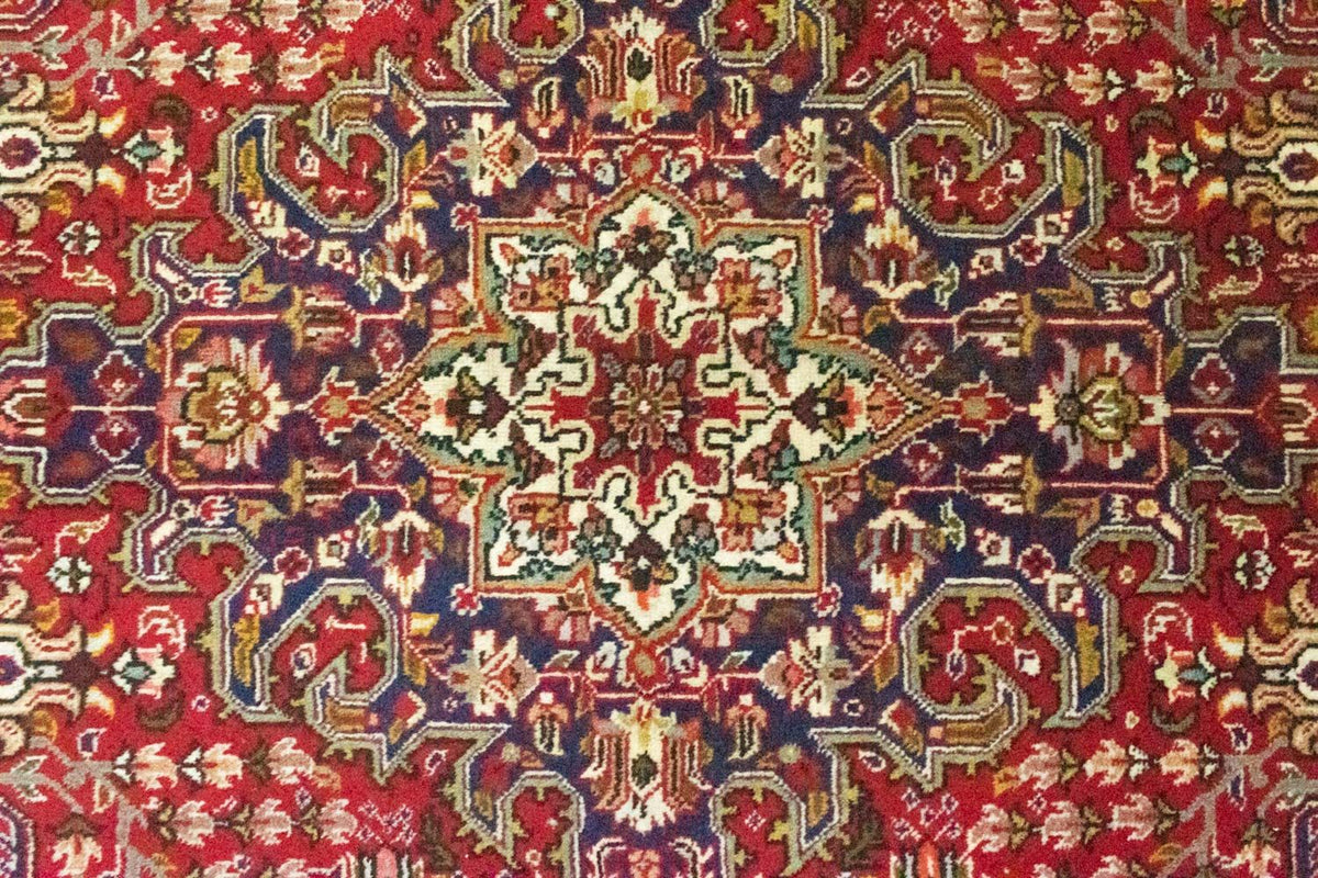 Alfombra persa - Tabriz - 300 x 200 cm - rojo