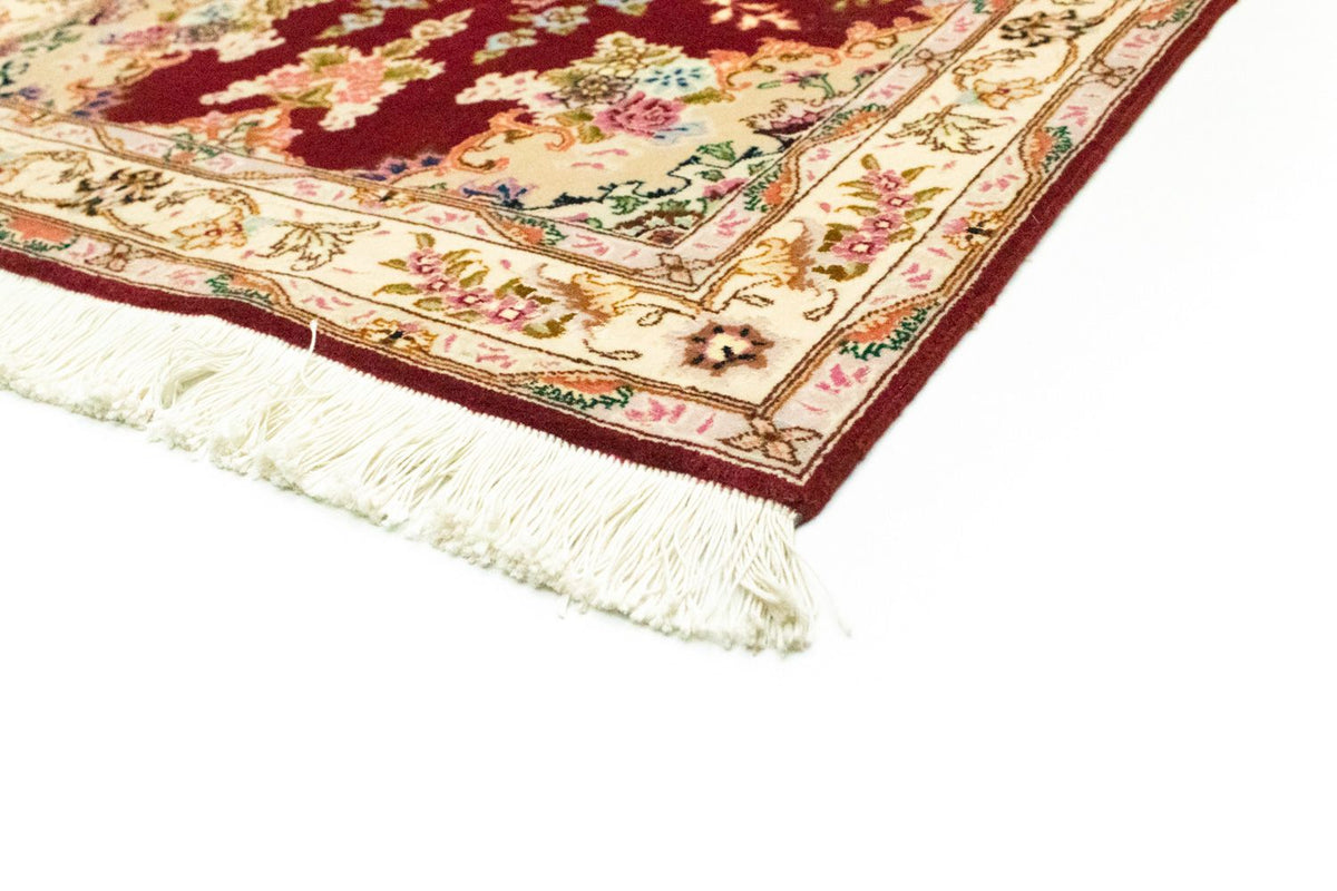 Alfombra de pasillo Alfombra Persa - Tabriz - Real - 202 x 81 cm - rojo