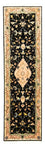 Alfombra de pasillo Alfombra Persa - Tabriz - Real - 290 x 84 cm - negro
