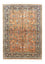 Alfombra de seda - Seda de Cachemira - 181 x 130 cm - óxido