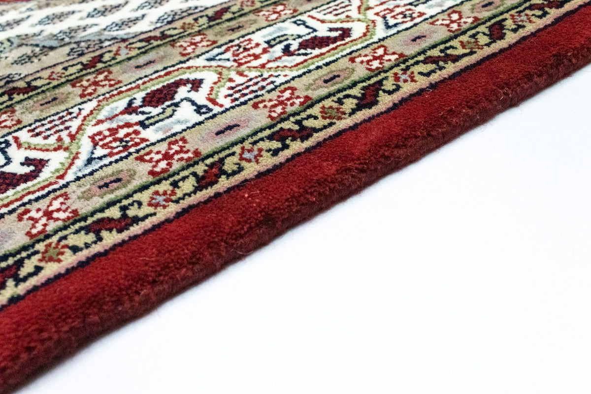 Alfombra persa - Bidjar - 181 x 122 cm - rojo