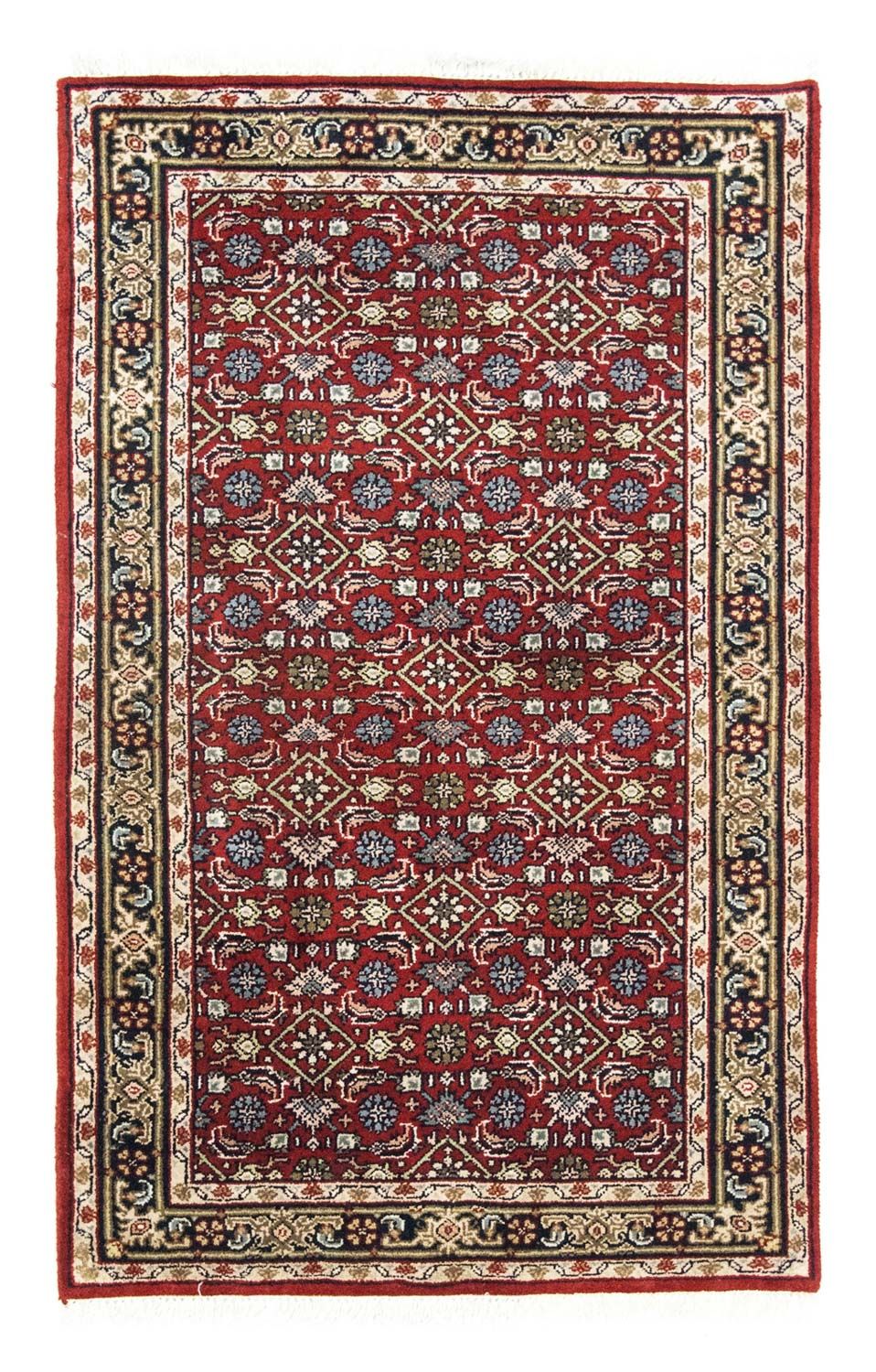 Alfombra persa - Bidjar - 150 x 94 cm - rojo