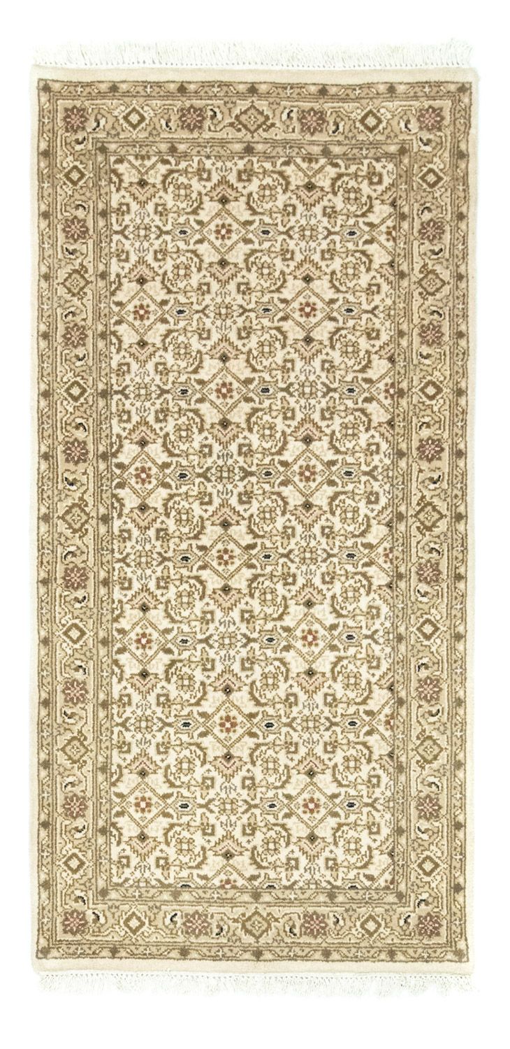 Alfombra de pasillo Alfombra persa - Bidjar - 141 x 70 cm - beige
