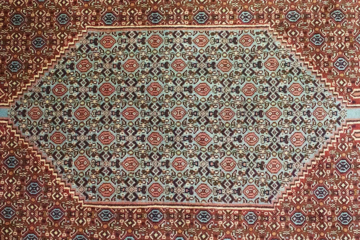 Alfombra persa - Clásica - 317 x 204 cm - azul