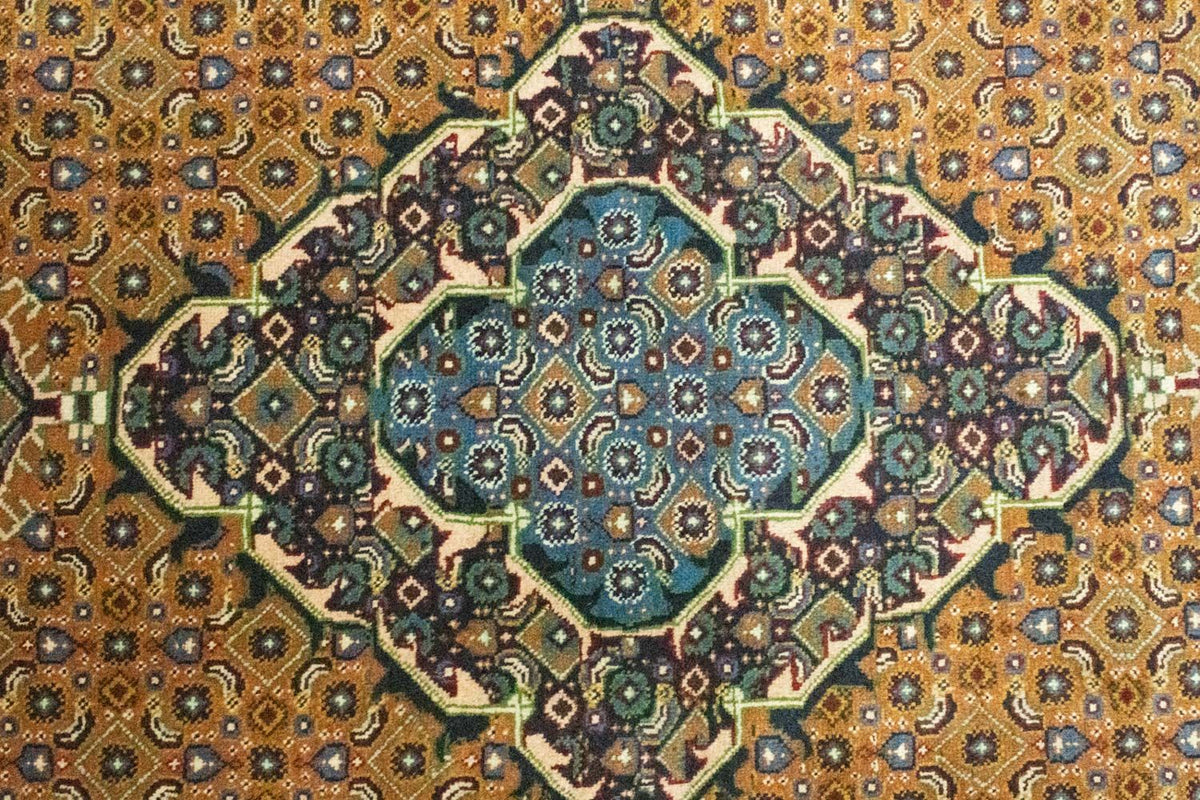 Alfombra persa - Keshan - 307 x 198 cm - óxido