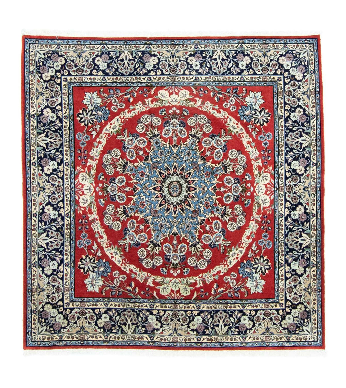 Alfombra persa - Clásica cuadrado  - 208 x 202 cm - rojo