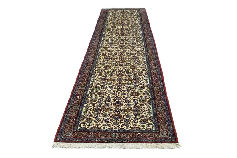 Alfombra de pasillo Alfombra Persa - Isfahan - Prima - 364 x 90 cm - beige