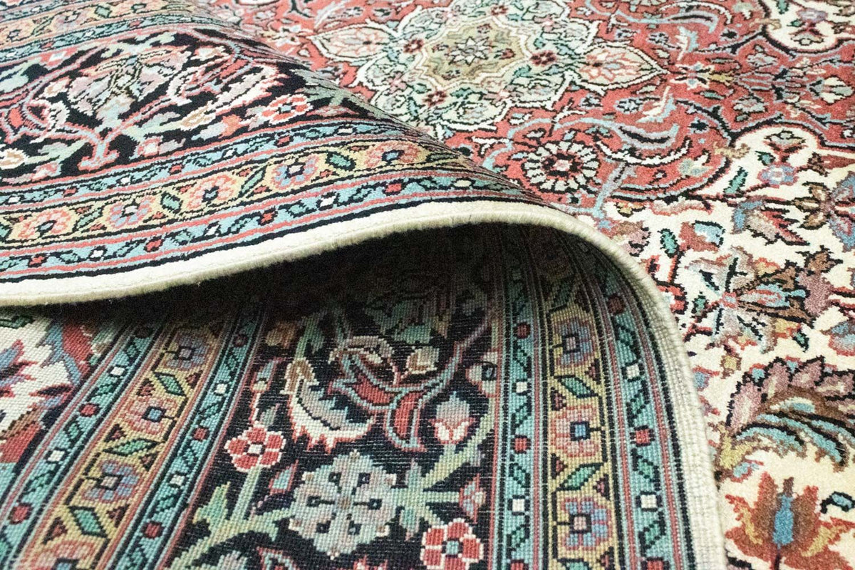 Alfombra de seda - Seda de Cachemira - 218 x 153 cm - beige