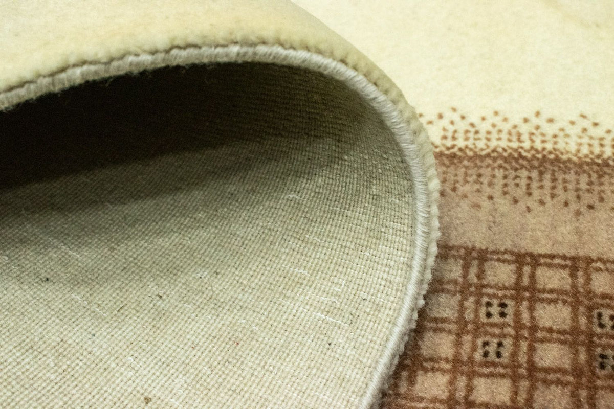 Alfombra de pasillo Alfombra Gabbeh - Loribaft Persa - 271 x 70 cm - beige