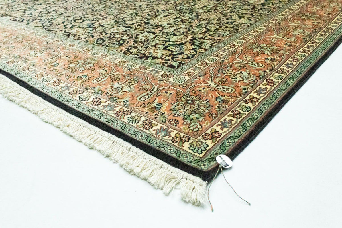 Alfombra de seda - Seda de Cachemira - 315 x 214 cm - azul