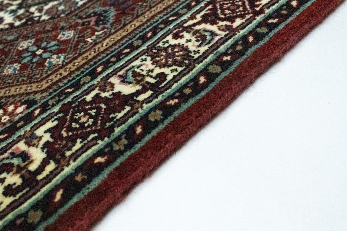 Alfombra persa - Bidjar - 93 x 65 cm - rojo