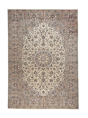 Alfombra persa - Keshan - 338 x 240 cm - beige