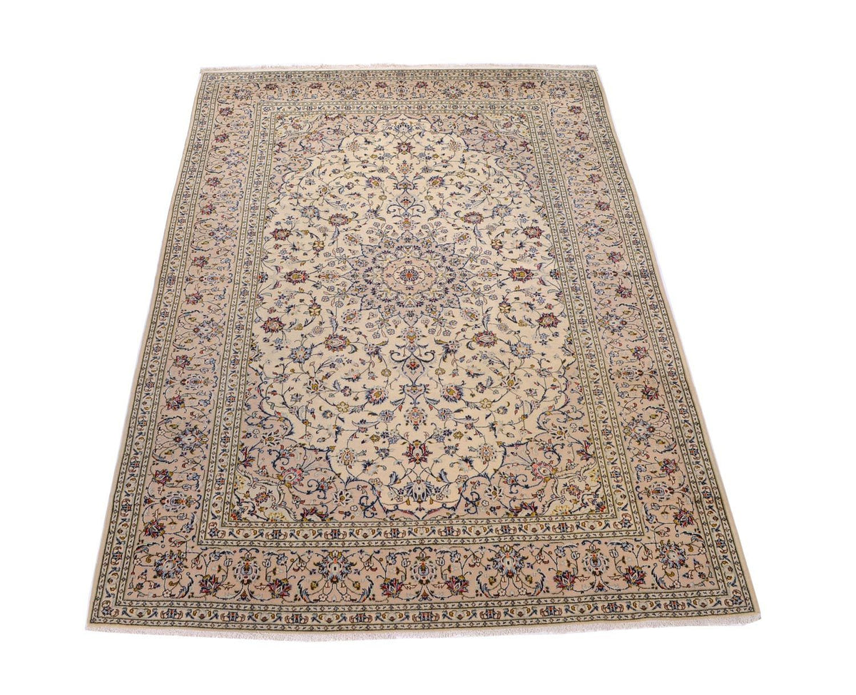 Alfombra persa - Keshan - 350 x 246 cm - beige