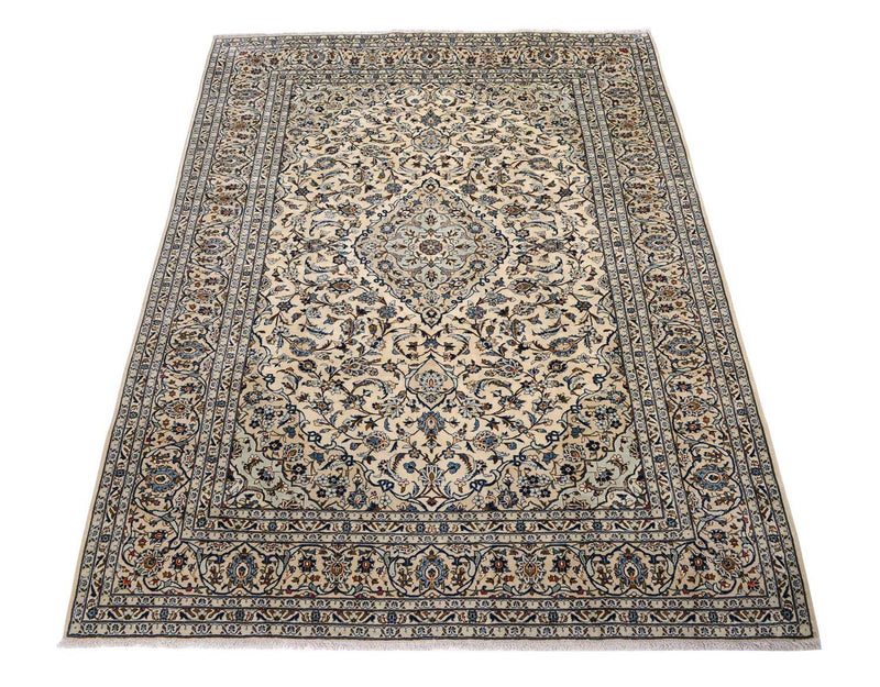 Alfombra persa - Keshan - 349 x 248 cm - beige