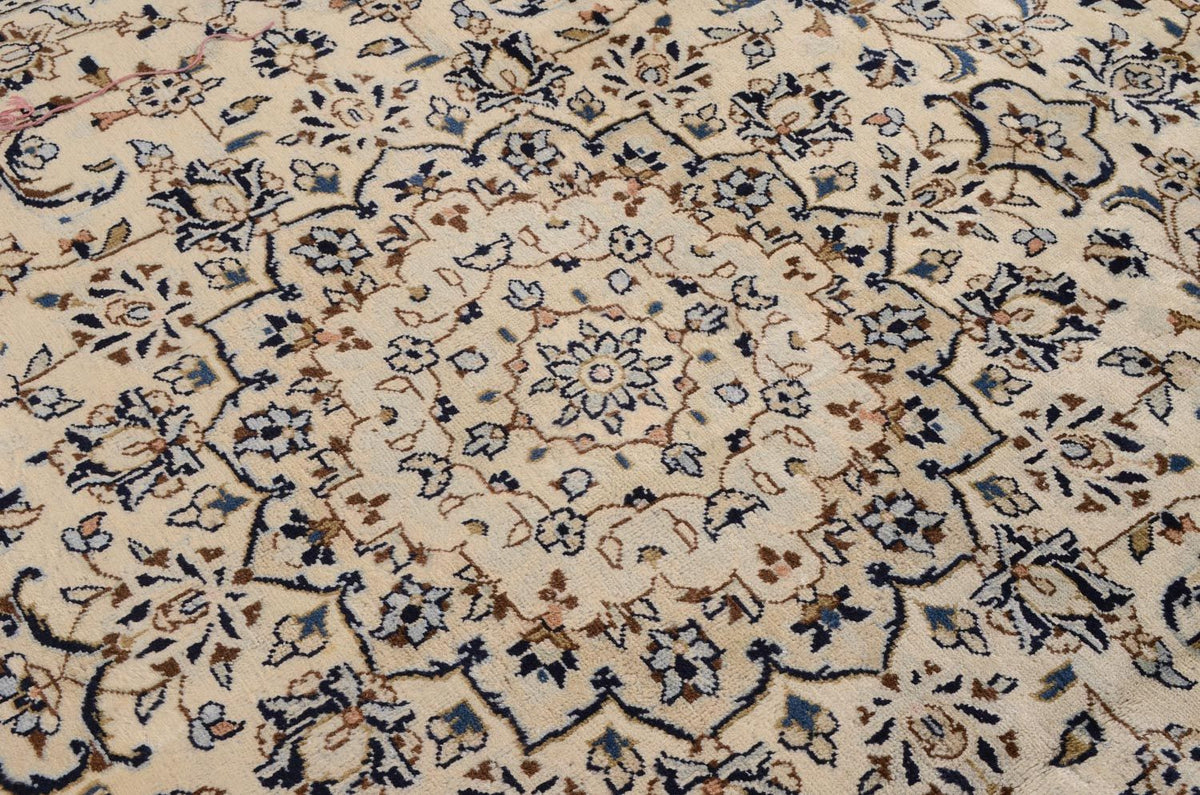 Alfombra persa - Keshan - 343 x 242 cm - beige