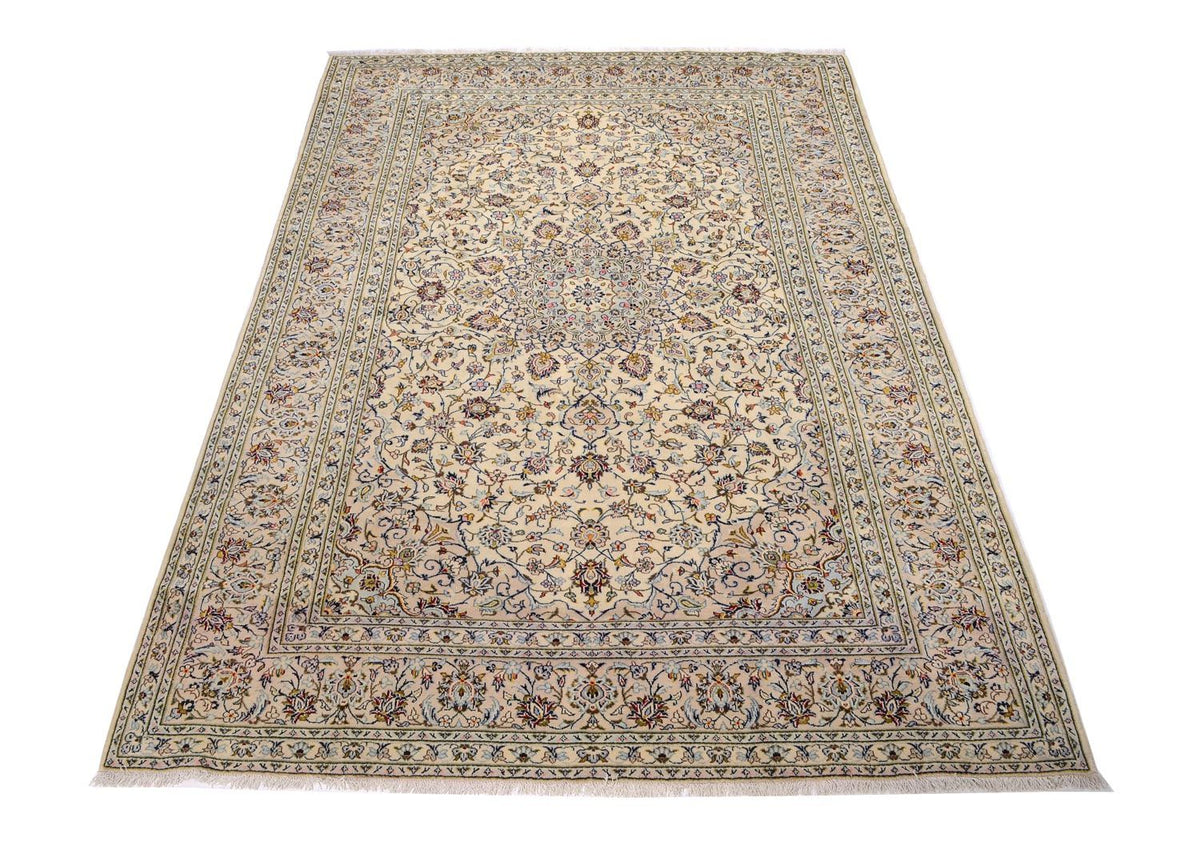 Alfombra persa - Keshan - 361 x 247 cm - beige