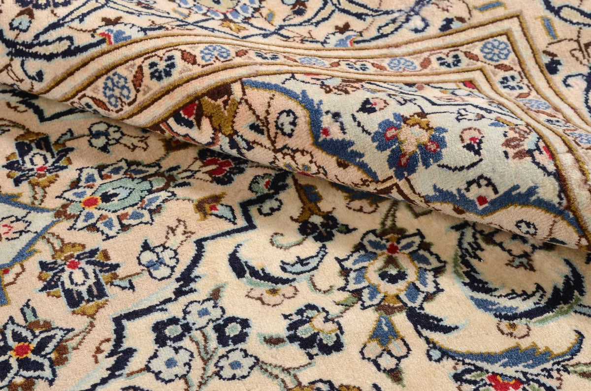 Alfombra persa - Keshan - 314 x 192 cm - beige