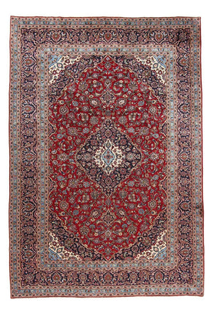 Alfombra persa - Keshan - 357 x 246 cm - rojo