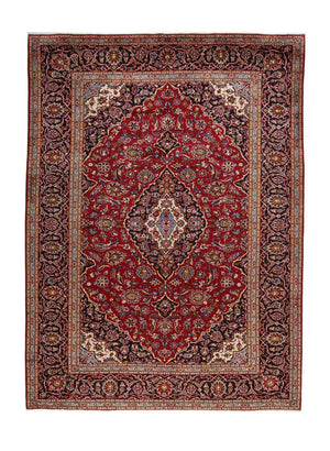 Alfombra persa - Keshan - 342 x 251 cm - rojo