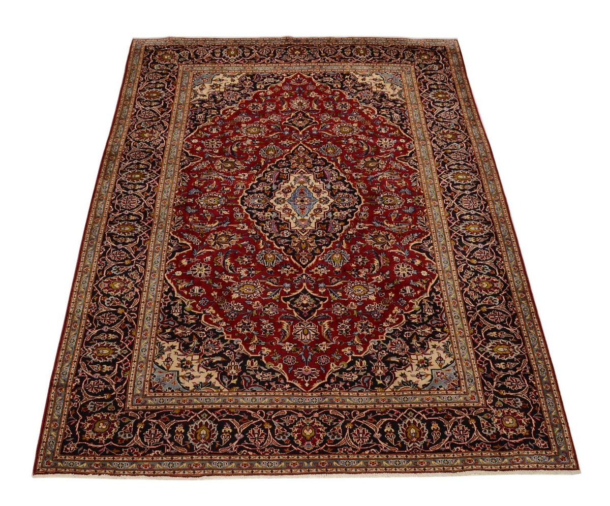 Alfombra persa - Keshan - 342 x 251 cm - rojo
