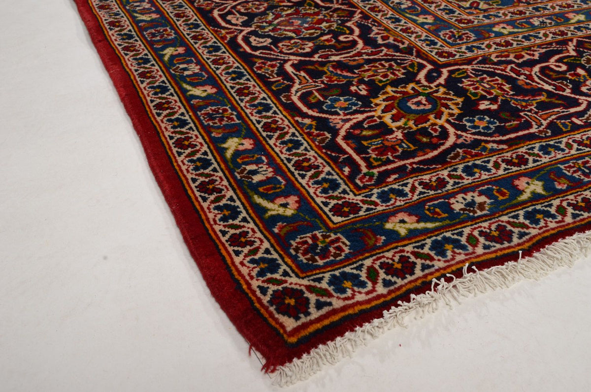 Alfombra persa - Keshan - 360 x 255 cm - rojo