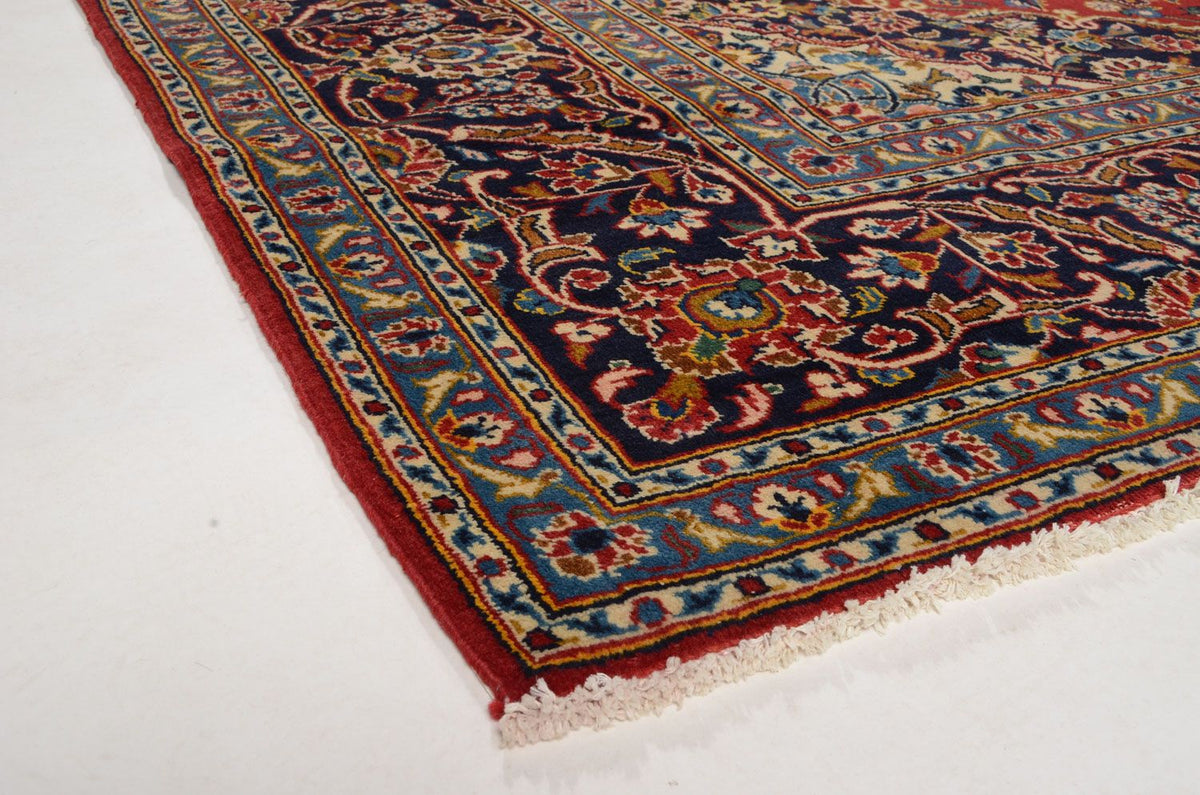 Alfombra persa - Keshan - 359 x 252 cm - rojo
