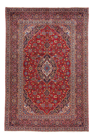 Alfombra persa - Keshan - 368 x 247 cm - rojo