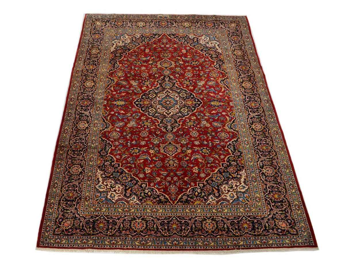Alfombra persa - Keshan - 360 x 255 cm - rojo
