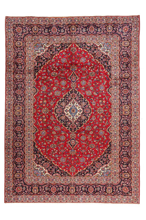 Alfombra persa - Keshan - 346 x 253 cm - rojo