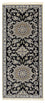 Alfombra de pasillo Alfombra Persa - Nain - Real - 195 x 84 cm - azul oscuro