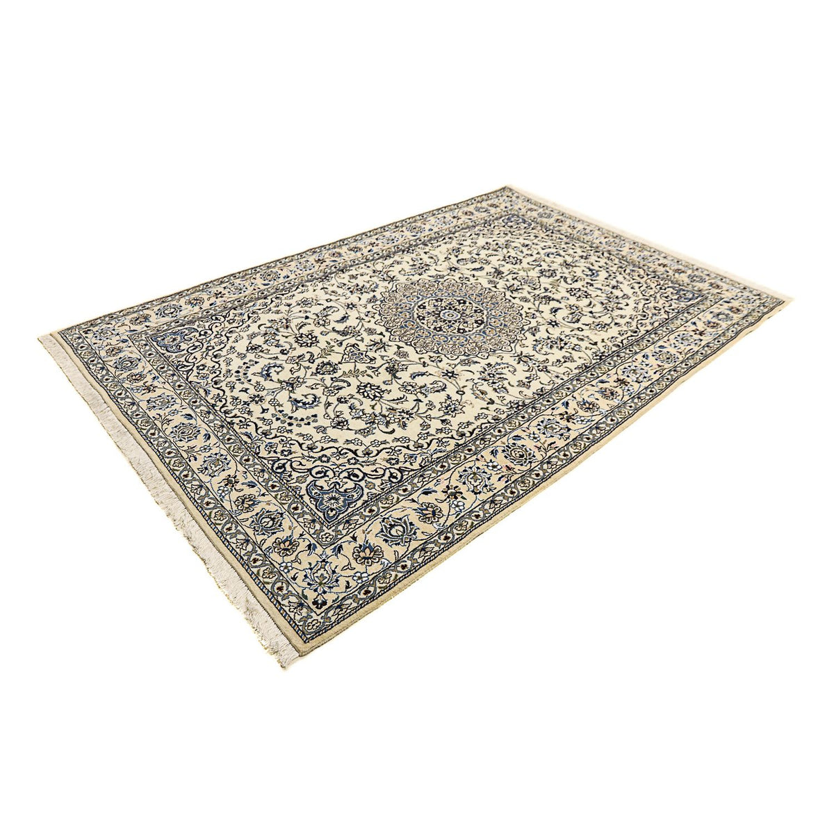 Alfombra Persa - Nain - Real - 238 x 158 cm - beige