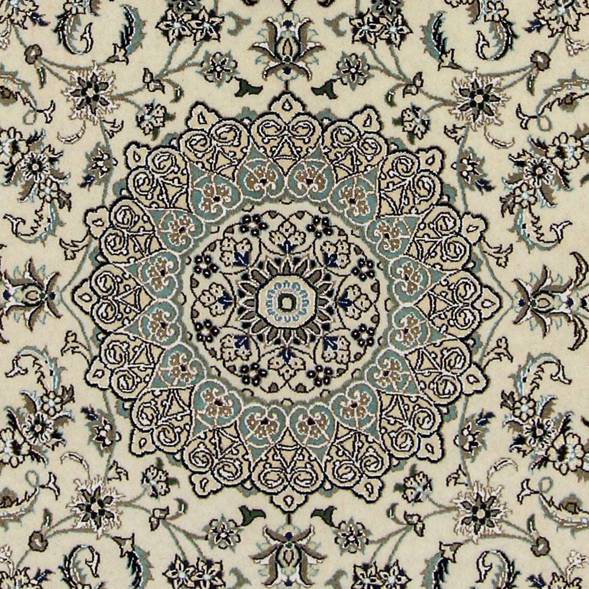 Alfombra Persa - Nain - Real - 250 x 154 cm - beige