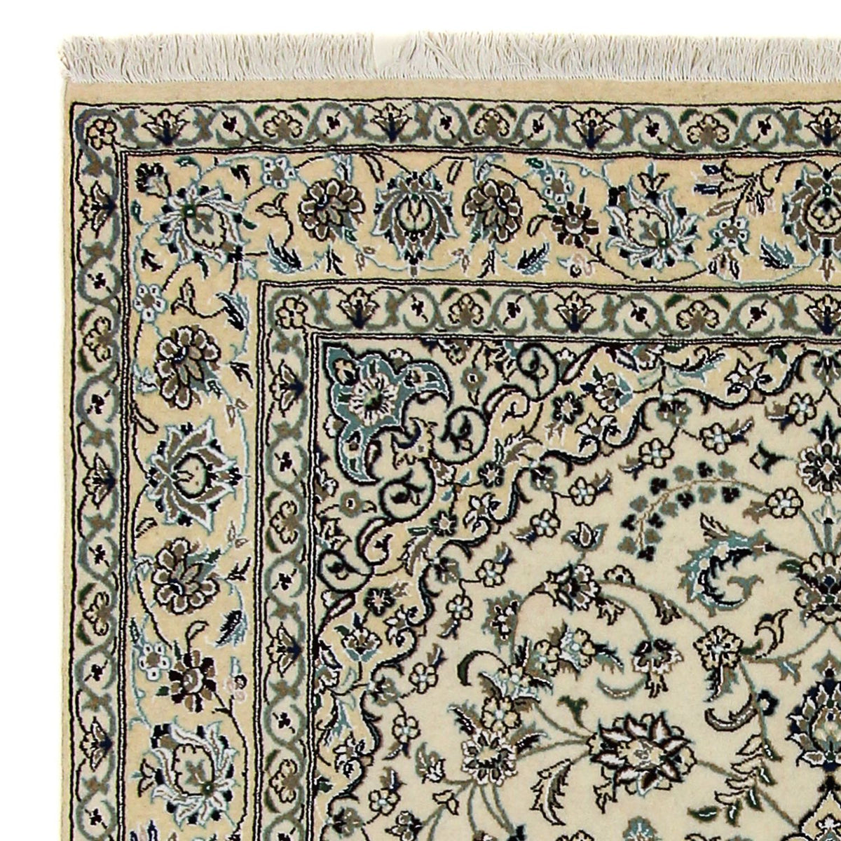Alfombra Persa - Nain - Real - 250 x 154 cm - beige