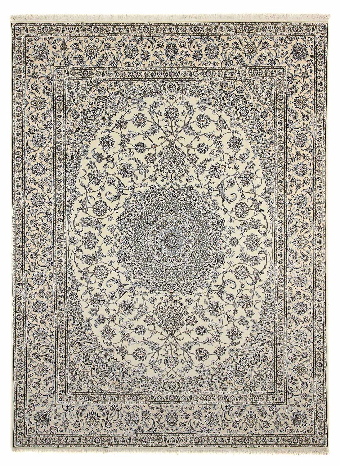 Alfombra Persa - Nain - Real - 414 x 308 cm - beige