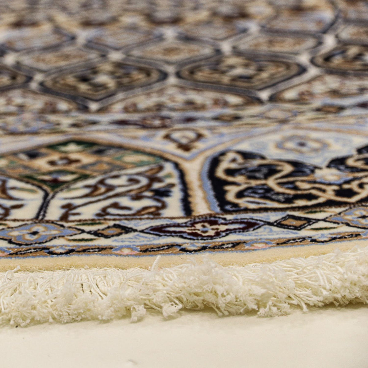 Alfombra Persa - Nain - Prima redondo - 200 x 200 cm - beige