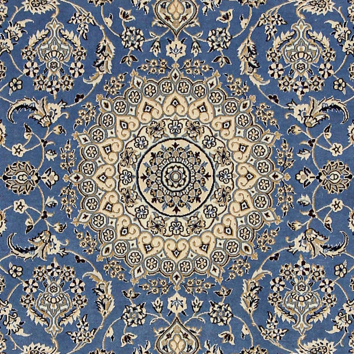 Alfombra Persa - Nain - Prima - 167 x 107 cm - azul