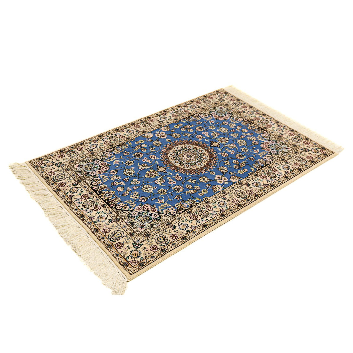 Alfombra Persa - Nain - Prima - 120 x 80 cm - azul