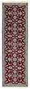 Alfombra de pasillo Alfombra persa - Nain - 265 x 80 cm - rojo oscuro