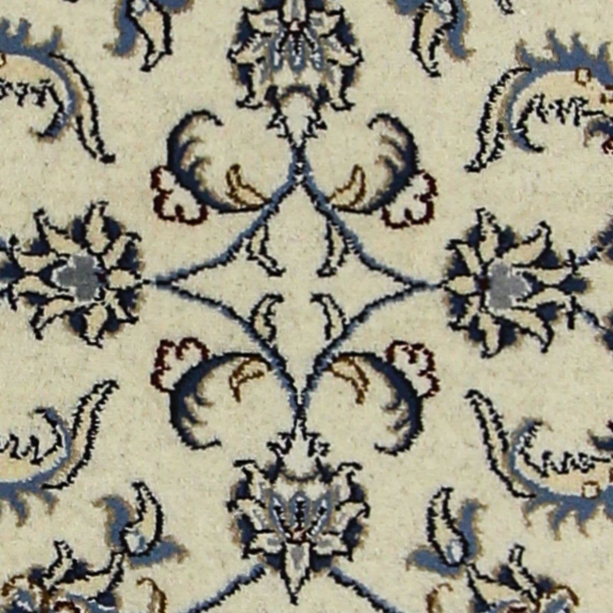 Alfombra de pasillo Alfombra persa - Nain - 194 x 80 cm - beige
